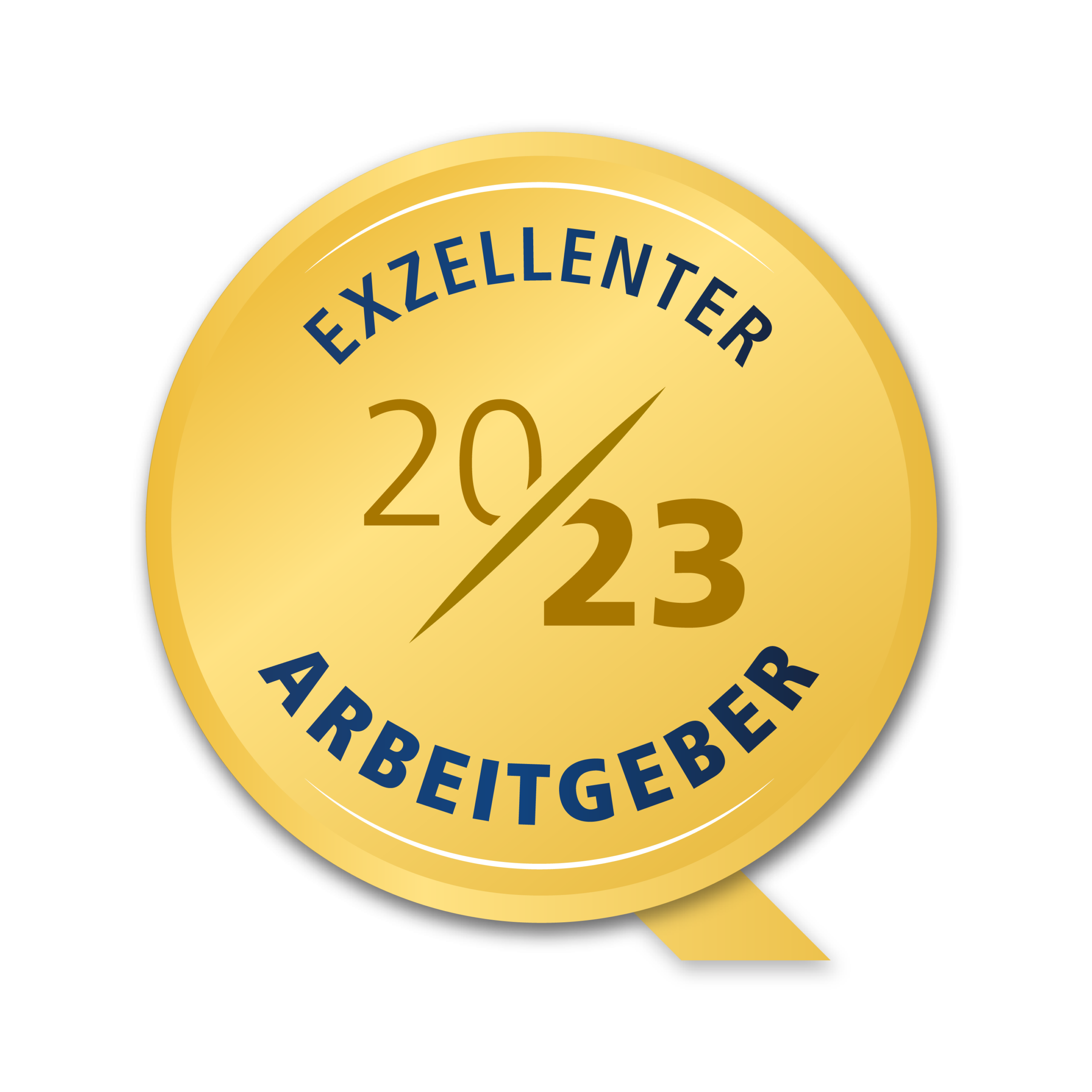 Siegel Logo Exzellenter Arbeitgeber 2023
