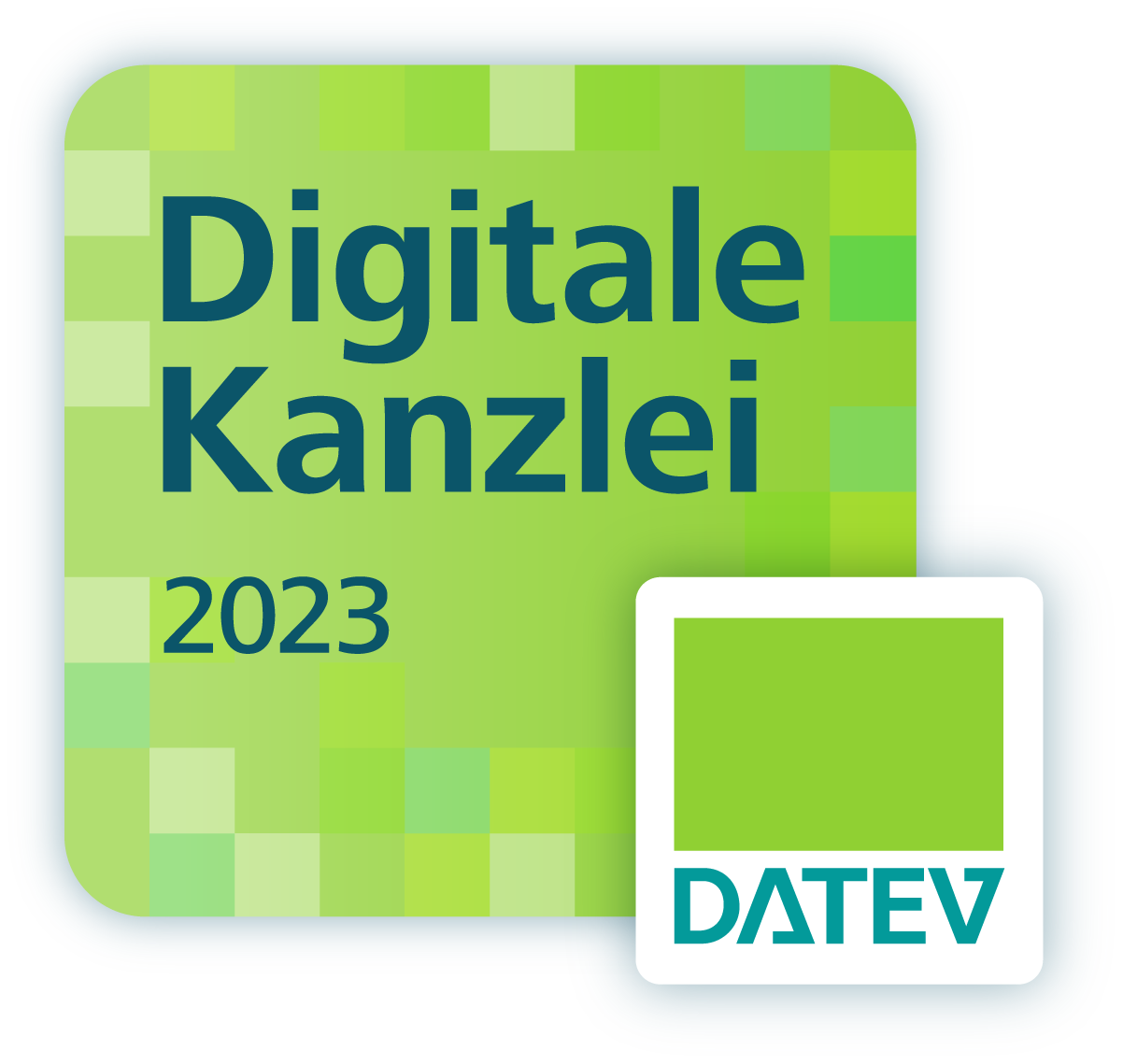 Siegel Logo Digitale Kanzlei 2023 Datev